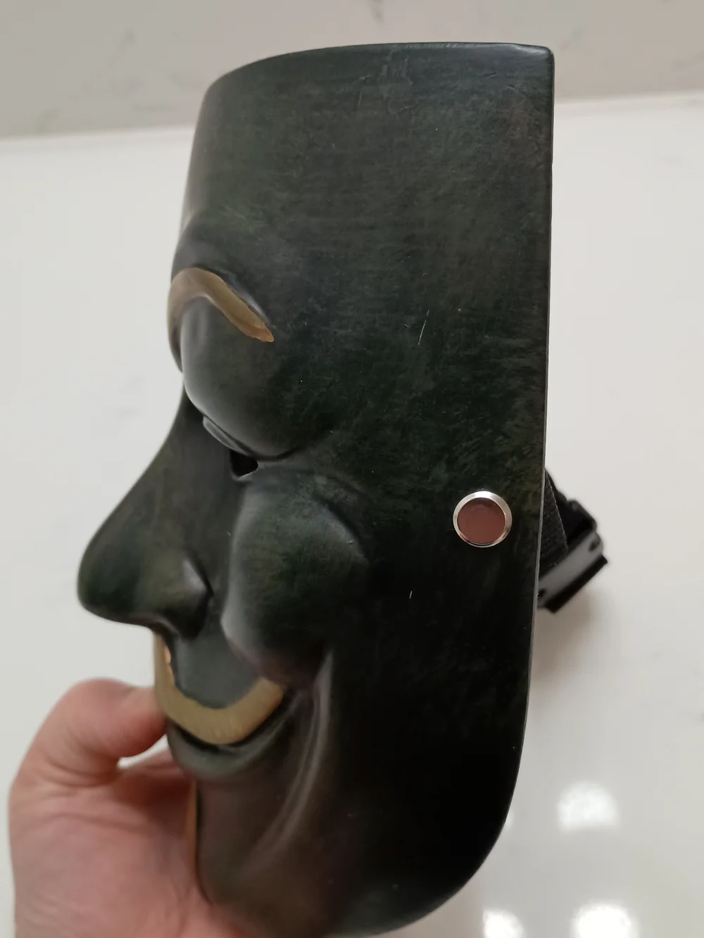 V For Vendetta Guy Fawkes Mask Quality Anonymous Halloween Resin Adjustable